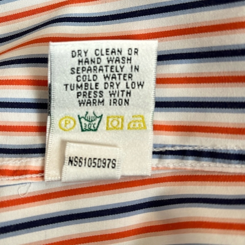 Bugatchi Uomo Button Down Striped Long Sleeve Dre… - image 6